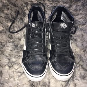 Leather vans